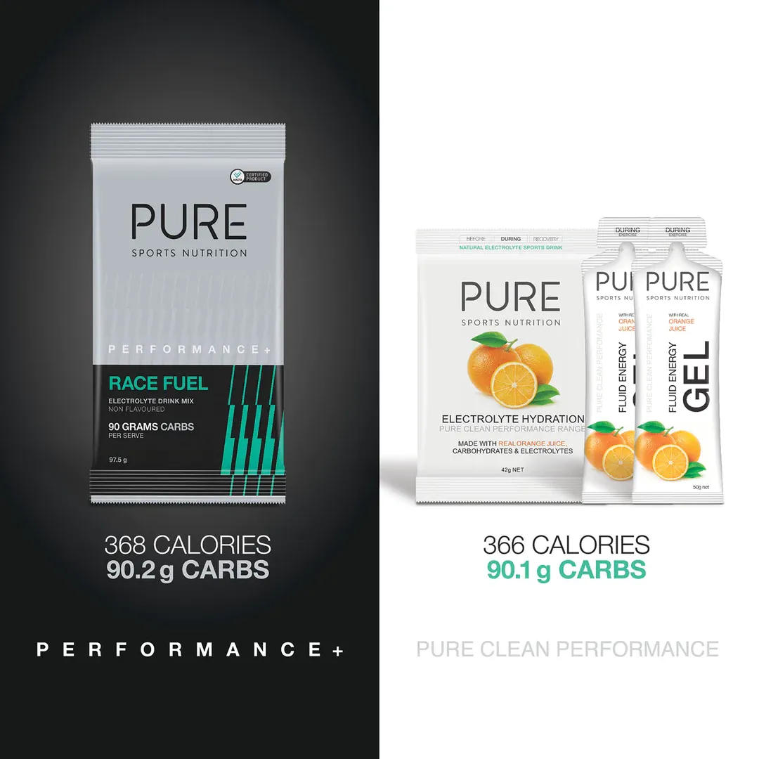 PURE Performance   Race Fuel 98g Single Sachet