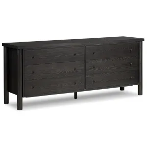 Roark 6 Drawer Dresser, Ebony Roark 6 Drawer Dresser, Ebony