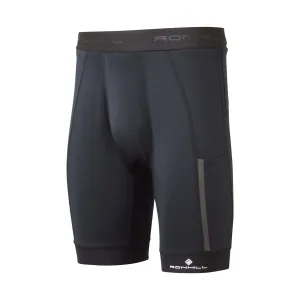 Ronhill | Men's Tech Stretch Ultra 8" Short - All Black Ronhill | Men's Tech Stretch Ultra 8" Short - All Black