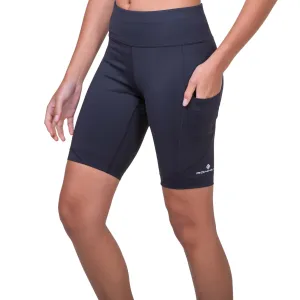 Ronhill | Women's Tech Stretch Short - Black/Bright White Ronhill | Women's Tech Stretch Short - Black/Bright White
