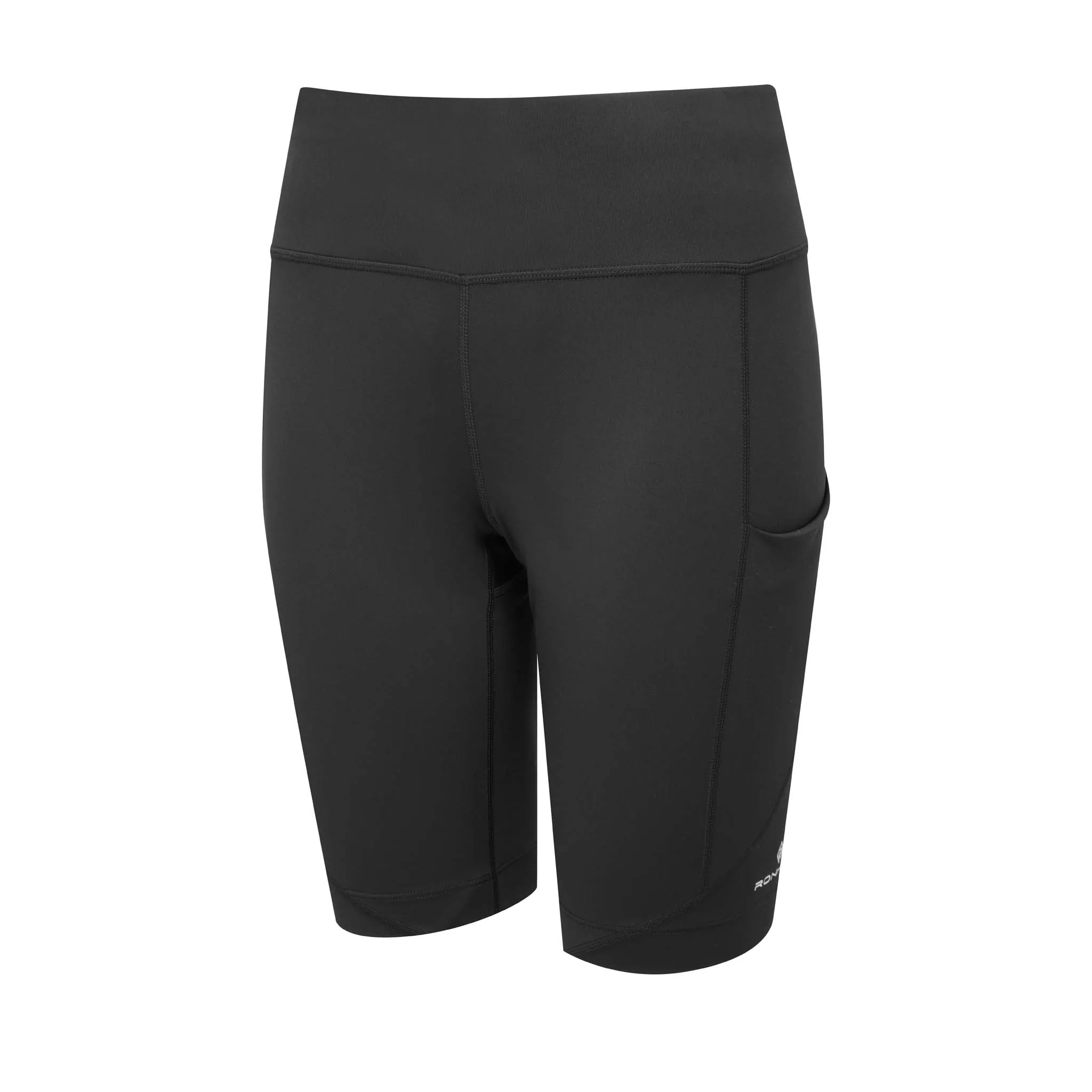 Ronhill | Women's Tech Stretch Short - Black/Bright White