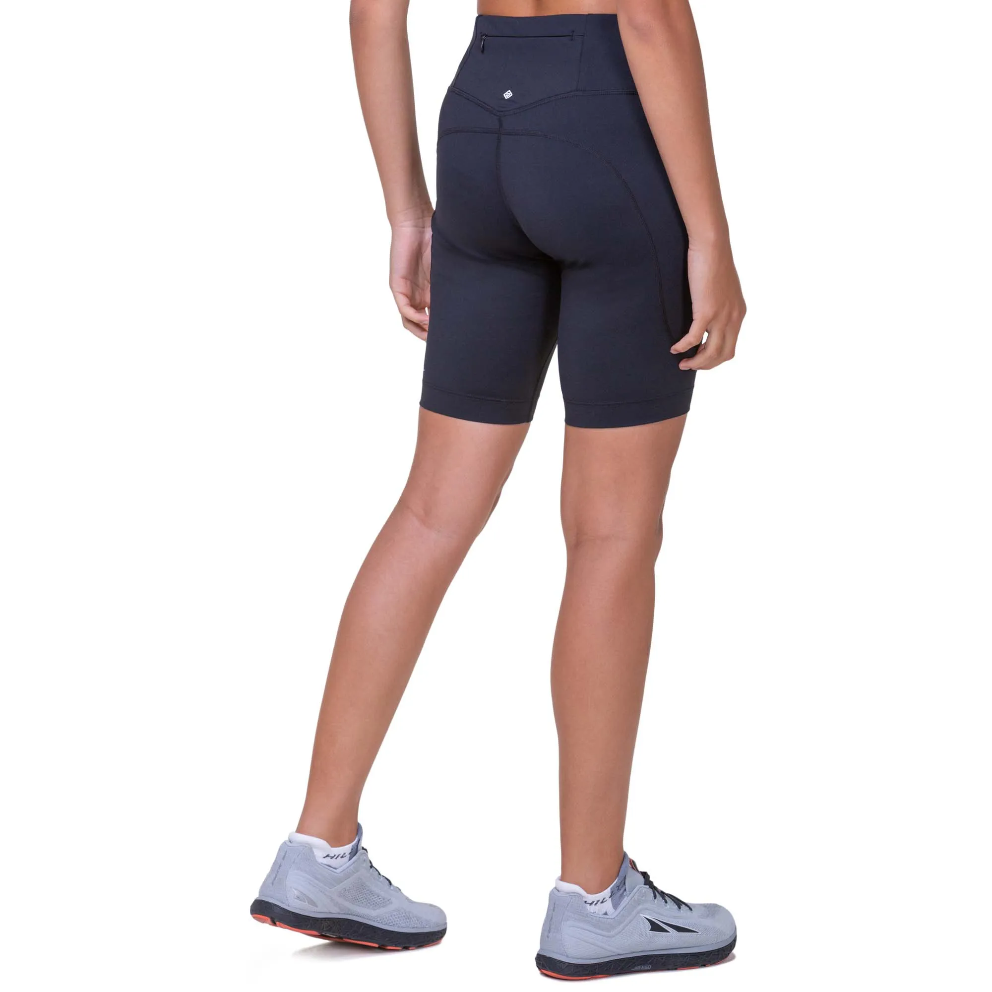 Ronhill | Women's Tech Stretch Short - Black/Bright White