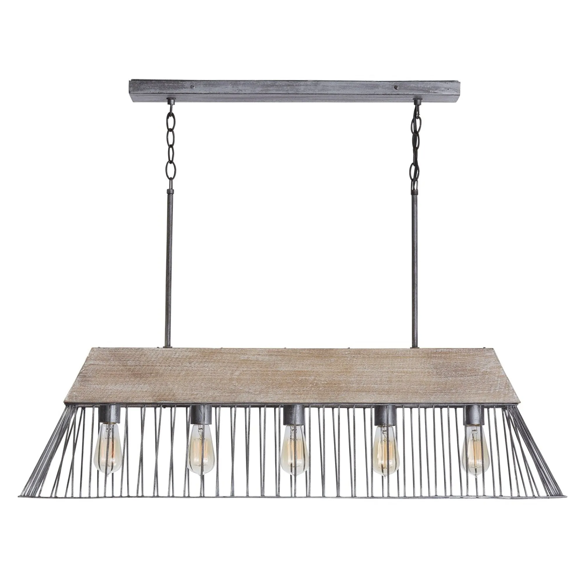 Russell Five Light Island Chandelier