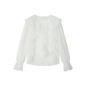 S8805 Ruffled Blouse S8805 Ruffled Blouse