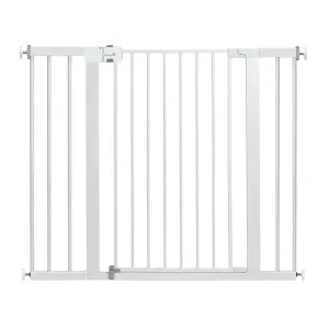 Secure Tech Tall & Wide Gate - White Secure Tech Tall & Wide Gate - White