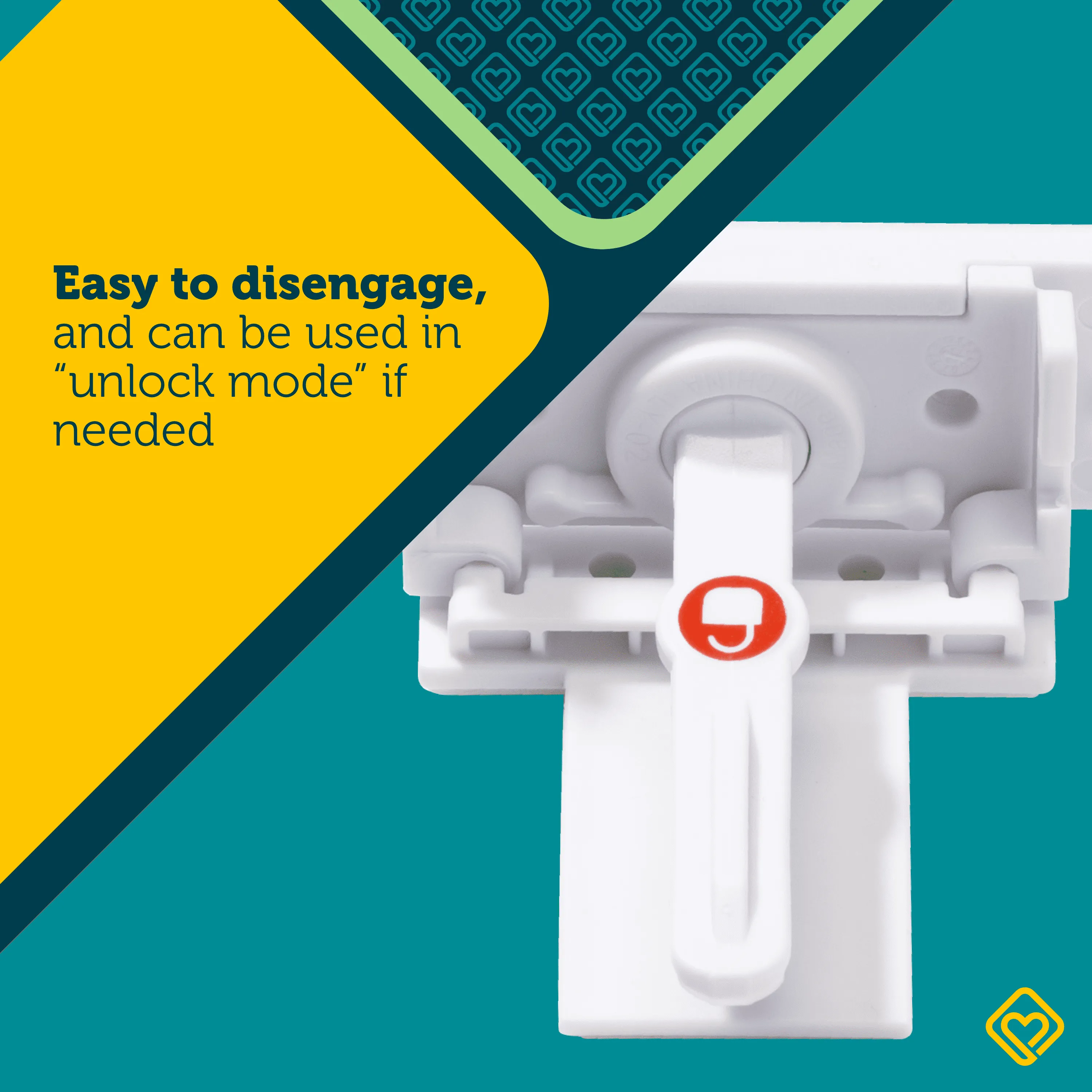 Secure-to-Explore Adhesive Locks (12 pack)
