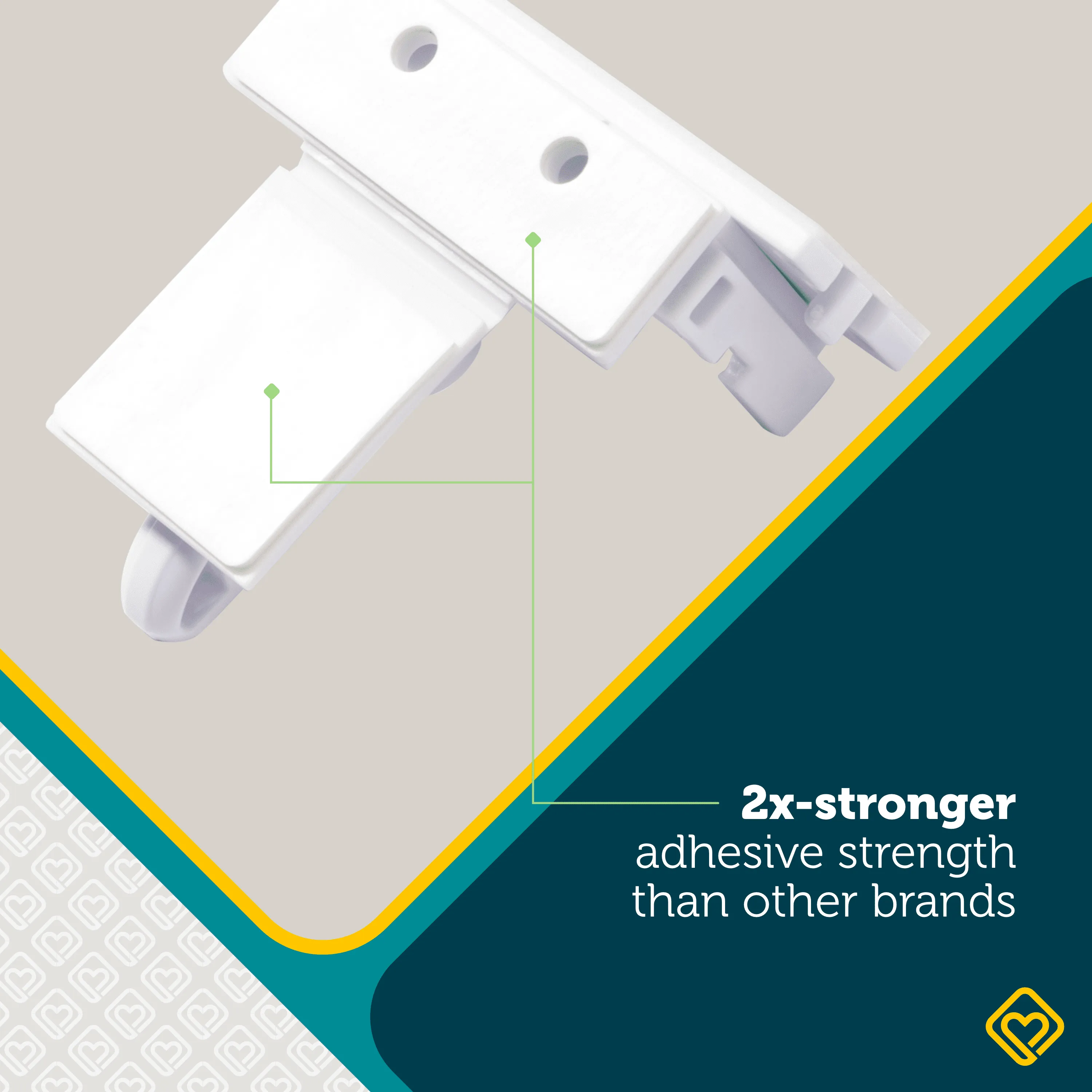Secure-to-Explore Adhesive Locks (12 pack)