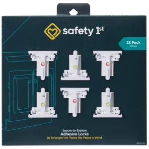 Secure-to-Explore Adhesive Locks (12 pack) Secure-to-Explore Adhesive Locks (12 pack)