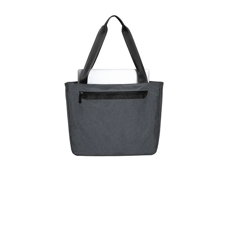 SEI Exec Laptop Tote-Graphite Heather/ Black
