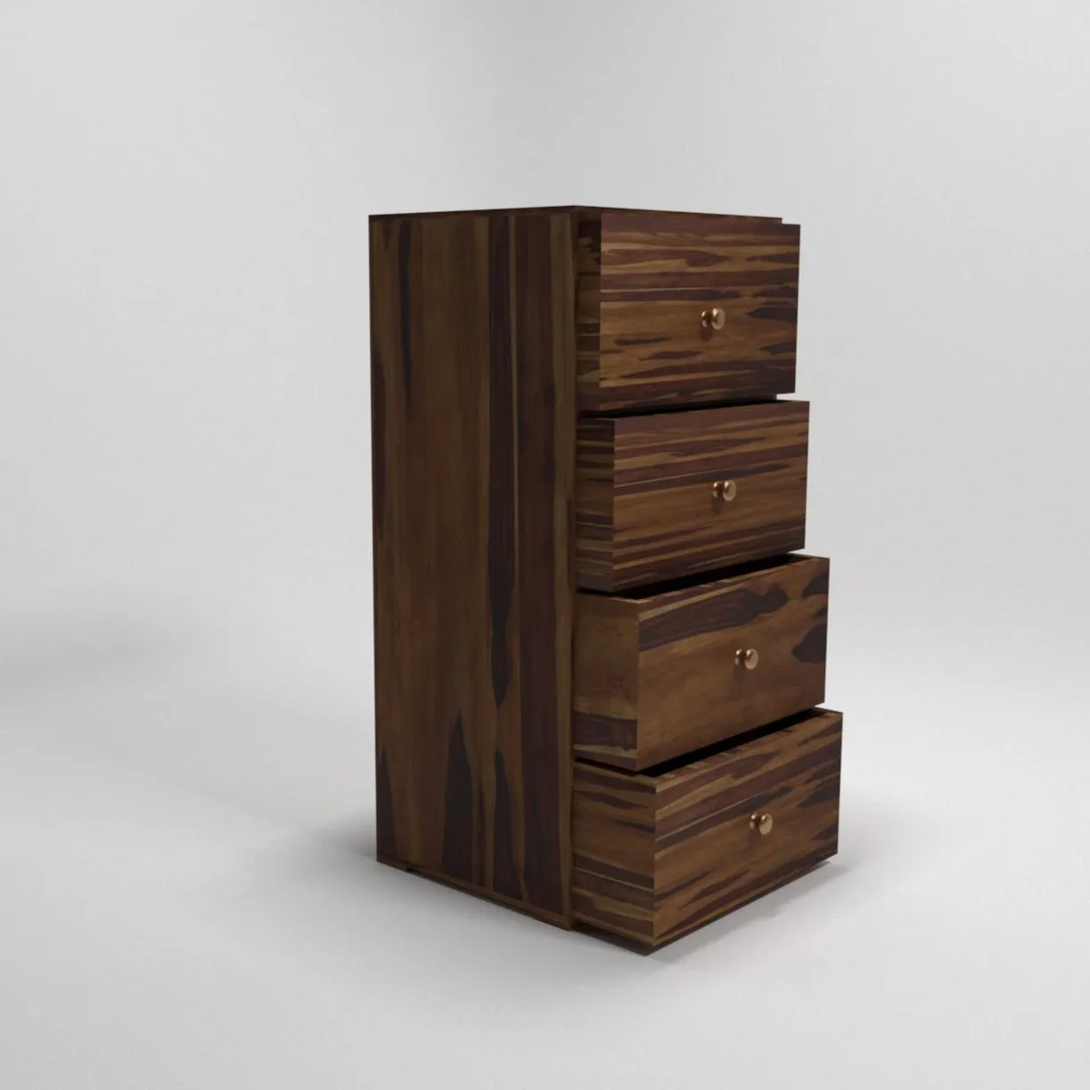 Sheesham Wood 4 Drawer's Chest Storage