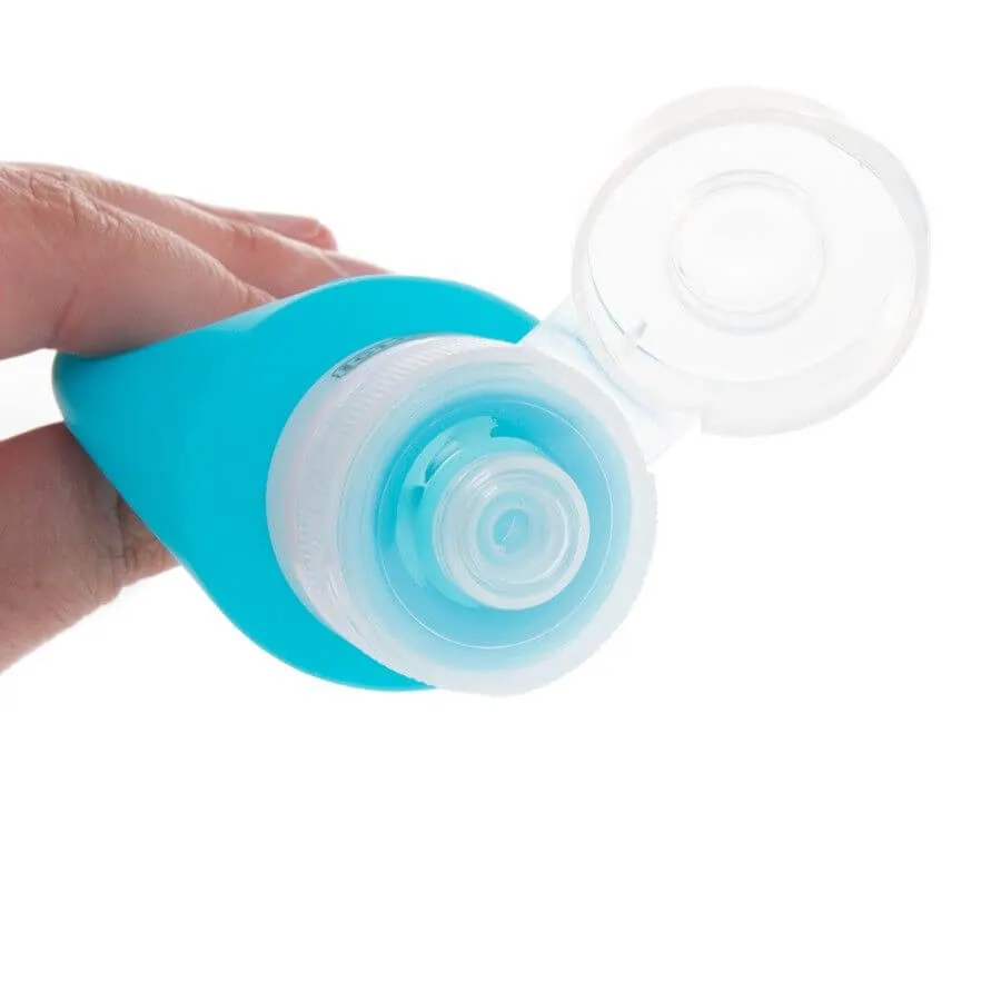 Silicone Squeeze Travel Bottles 100mL 2 Pack
