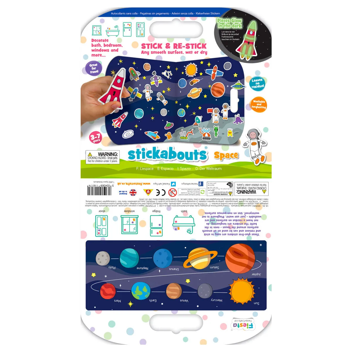 Space Stickabouts Sticker Book