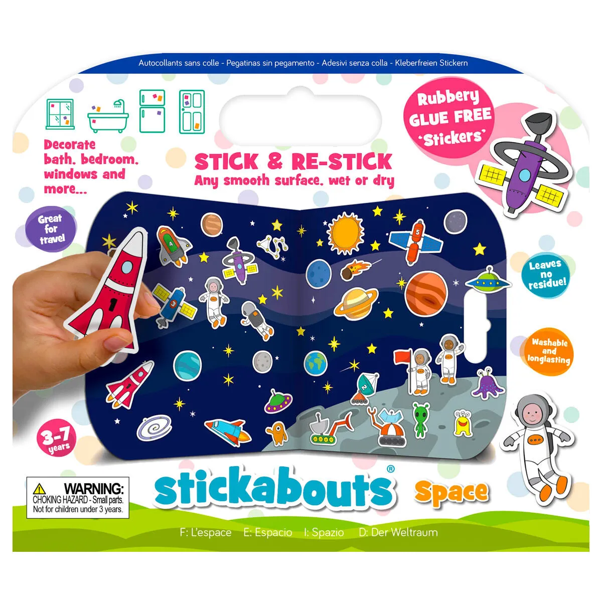 Space Stickabouts Sticker Book