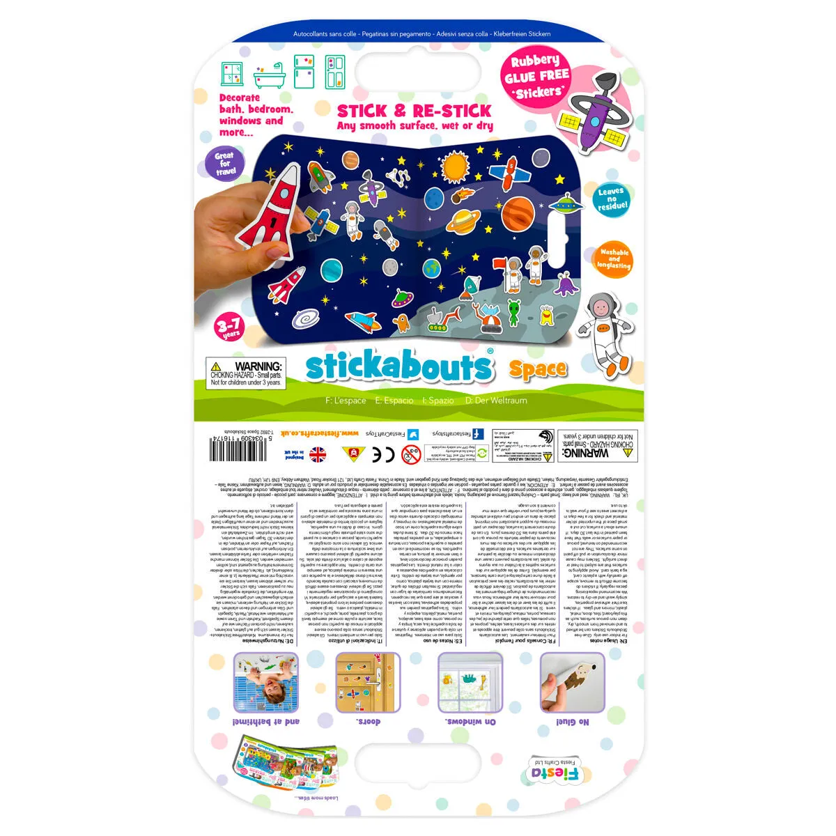 Space Stickabouts Sticker Book