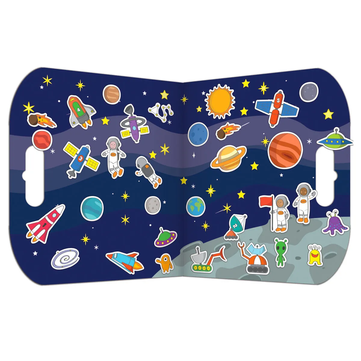Space Stickabouts Sticker Book