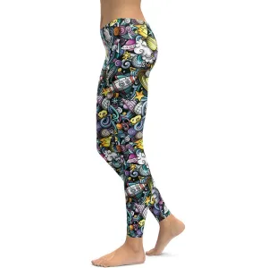 Space Travel Leggings Space Travel Leggings