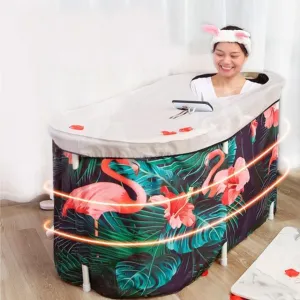 Spacious Portable Folding Adult Soaking Shower Bathtub Spacious Portable Folding Adult Soaking Shower Bathtub