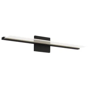 Span 25 in. LED Bath Bar Black finish Span 25 in. LED Bath Bar Black finish