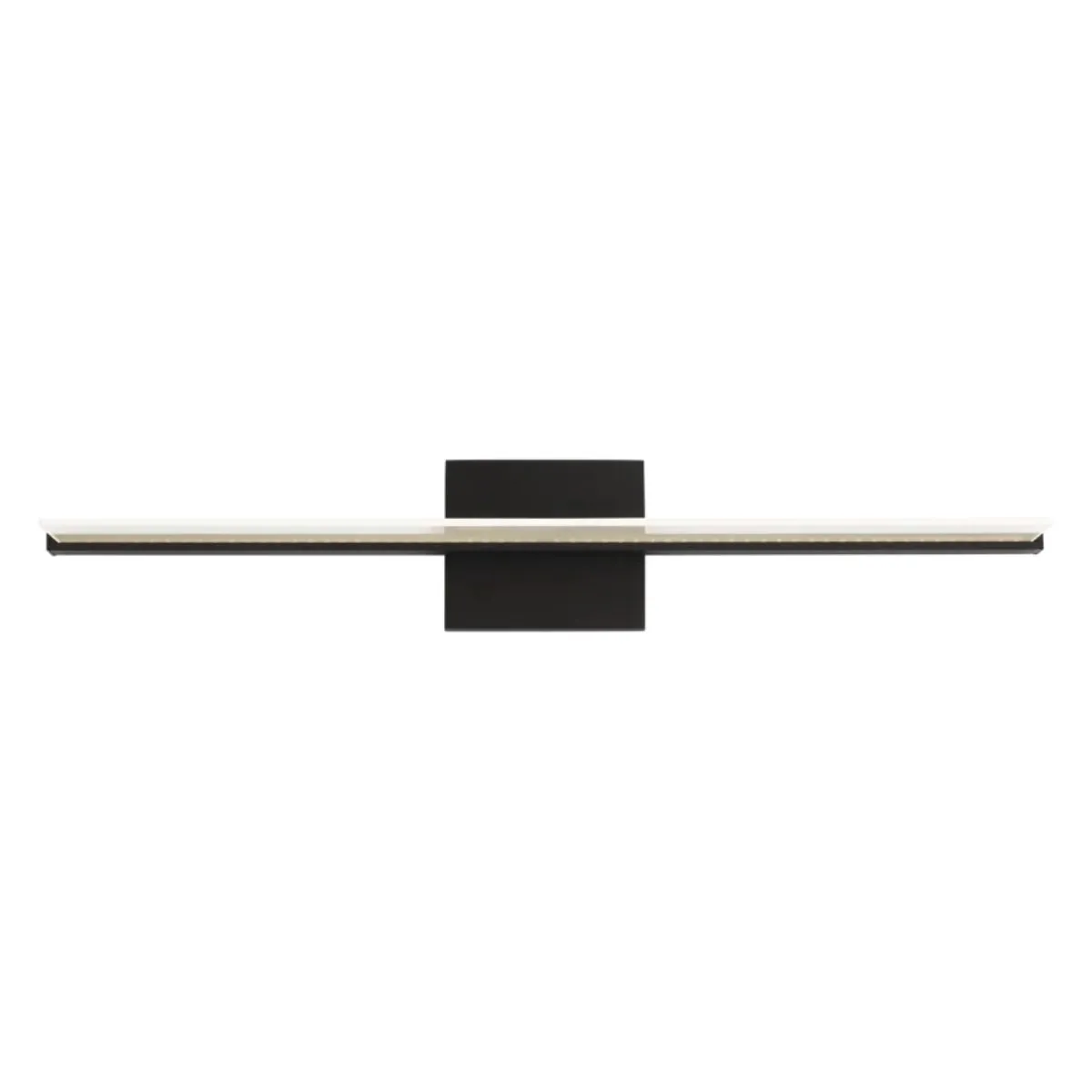 Span 25 in. LED Bath Bar Black finish