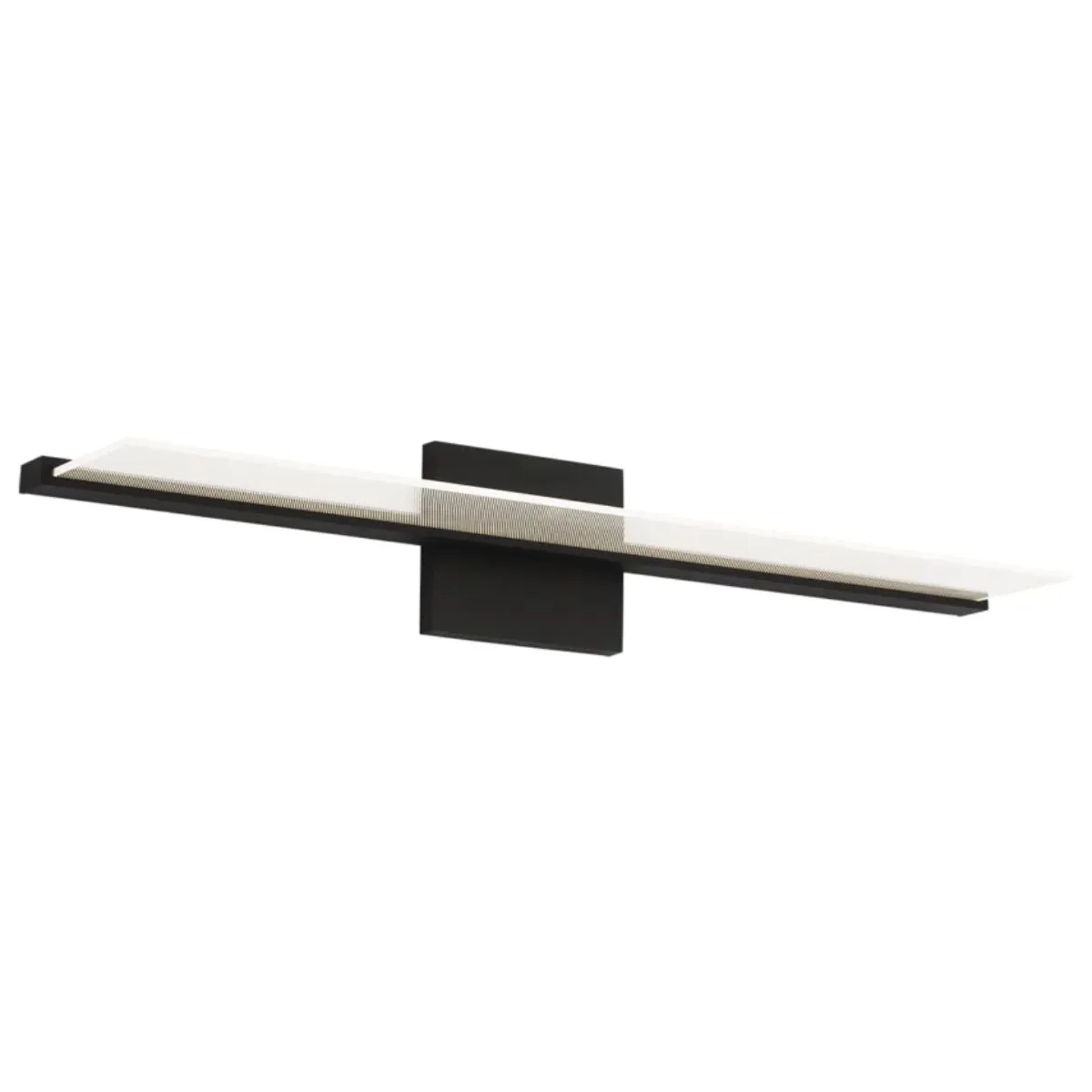 Span 25 in. LED Bath Bar Black finish