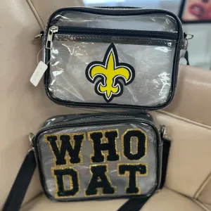 Stadium Bags: Clear Crossbody Purse Stadium Bags: Clear Crossbody Purse