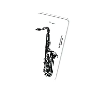 Tenor Saxophone Luggage Tag Tenor Saxophone Luggage Tag