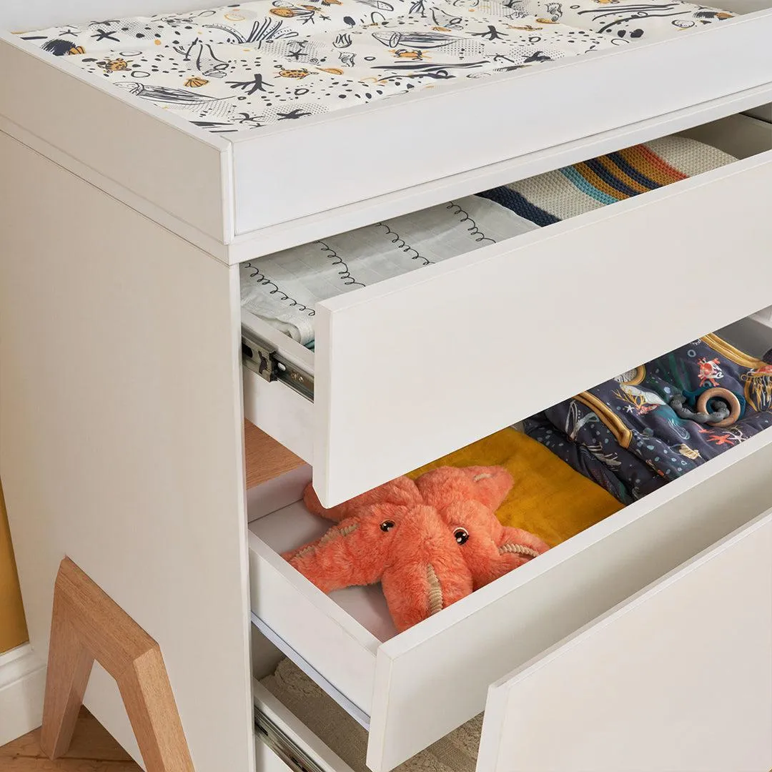 Tutti Bambini Fuori 2 Piece Room Set - White/Light Oak