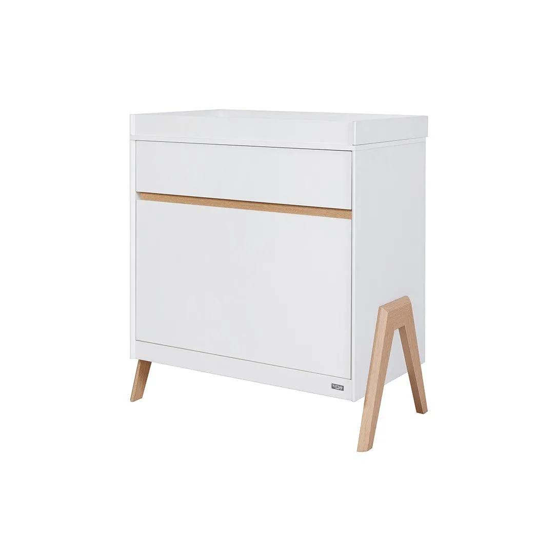 Tutti Bambini Fuori 2 Piece Room Set - White/Light Oak