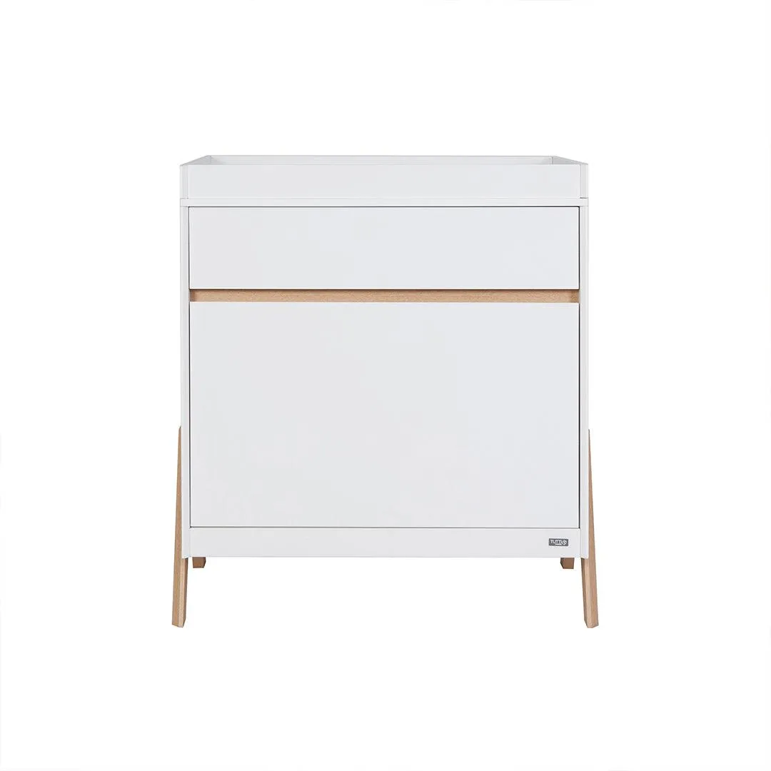 Tutti Bambini Fuori 2 Piece Room Set - White/Light Oak