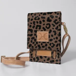 Urban Cellphone Sling Cheetah Coffee Urban Cellphone Sling Cheetah Coffee