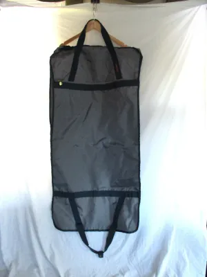 Vintage VIDAL SASSON 2 Section Zip Folding Garment Bag TRAVEL ORGANIZER GRAY 22.5 x 45 Vintage VIDAL SASSON 2 Section Zip Folding Garment Bag TRAVEL ORGANIZER GRAY 22.5 x 45
