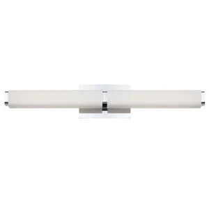 Vogue 27 in. LED Bath Bar 2425 lumens 3000K Chrome finish Vogue 27 in. LED Bath Bar 2425 lumens 3000K Chrome finish