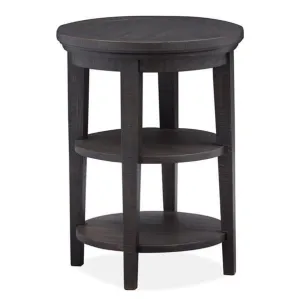 WESLEY FALLS ROUND END TABLE WESLEY FALLS ROUND END TABLE