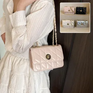 Women's Fashion Thread Chain Shoulder Bags Casual Messenger Bag Women's Fashion Thread Chain Shoulder Bags Casual Messenger Bag